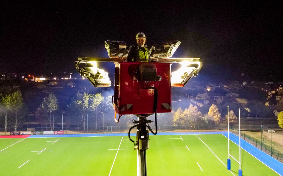 Éclairage de stade à Vias : des installations professionnelles pour les complexes sportifs